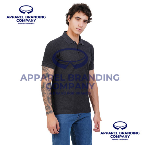 dark charcoal melange